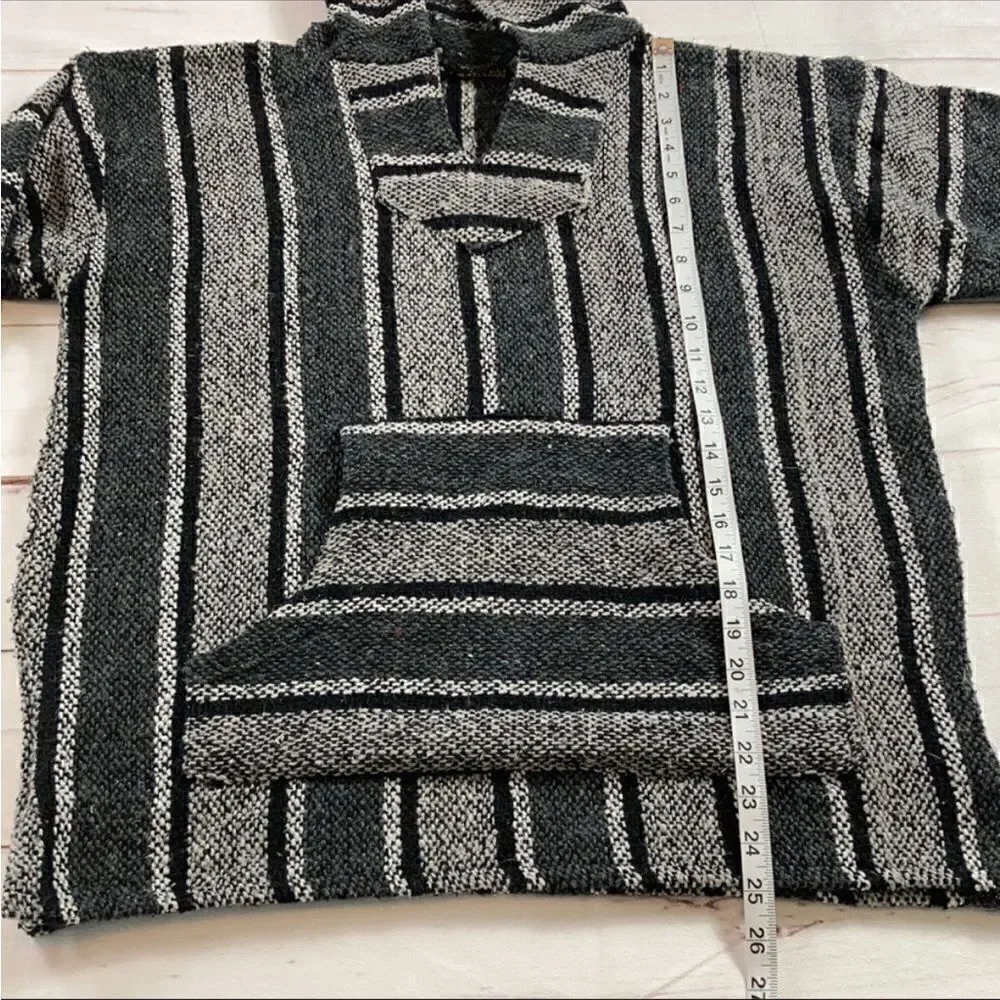 Baja Mexican Style Poncho